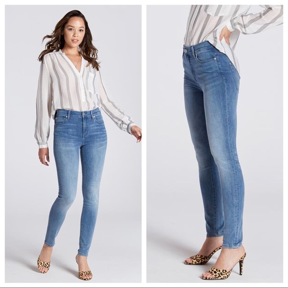 LILA RYAN SLOANE HIGH RISE SKINNY ANKLE JEAN 27P - Picture 5 of 13